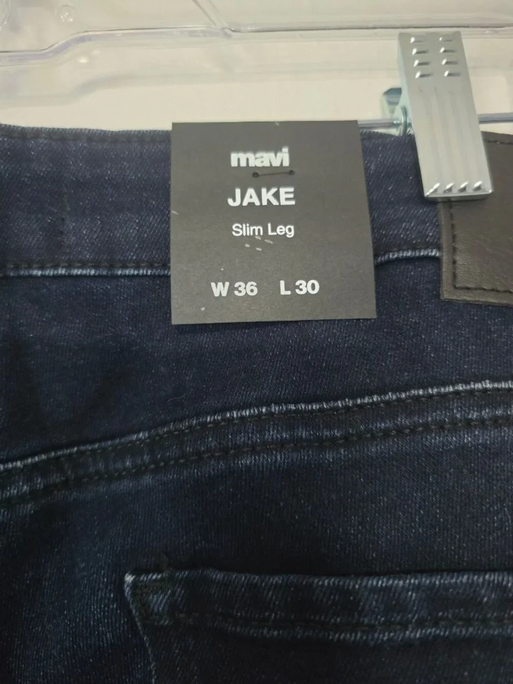 NWT Mavi Jake Slim Leg Jeans Preppy Stretch Casual Mens sz 36x30
